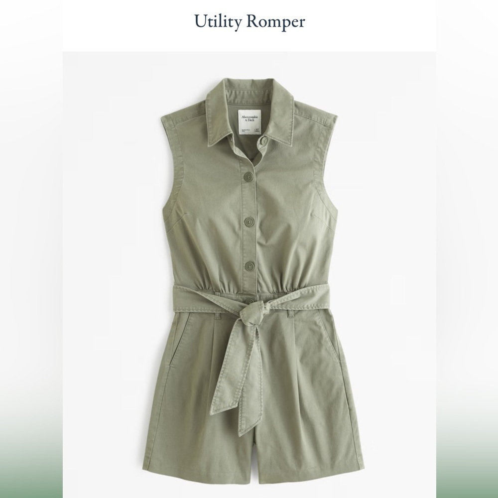 Abercrombie & Fitch Utility Romper - worn once